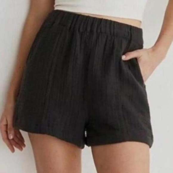MADEWELL dark gray comfy shorts - Picture 1 of 6